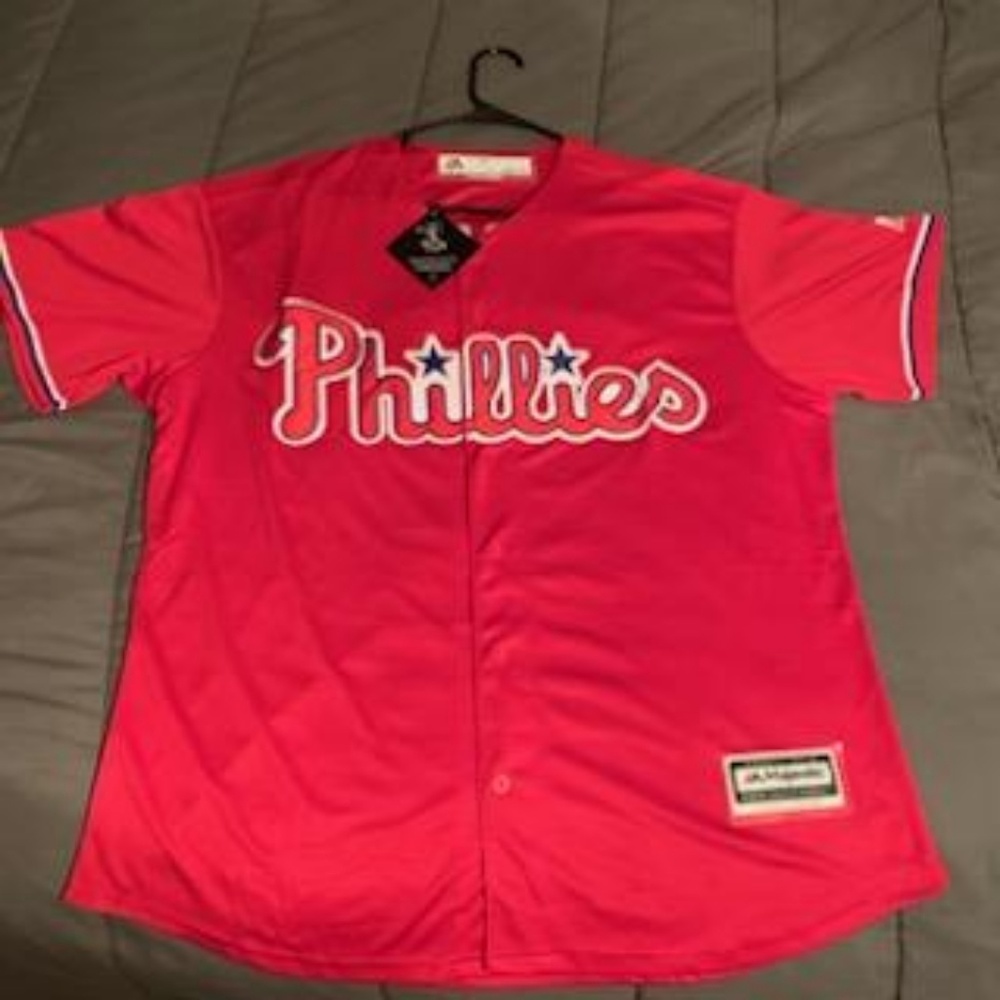 NWT MLB Phillies Jersey Bruce Harper Sz 2xl